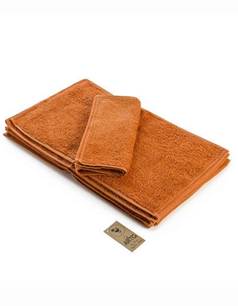 A&R 005.50 | Gästetuch Guest Towel / 30 x 50 cm - Farbe: Terra - Größe: 30 x 50 cm