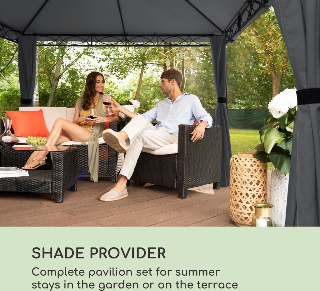 Blumfeldt Mondo, pergola, párty stan, záhradný altánok, Obrázok produktu 2