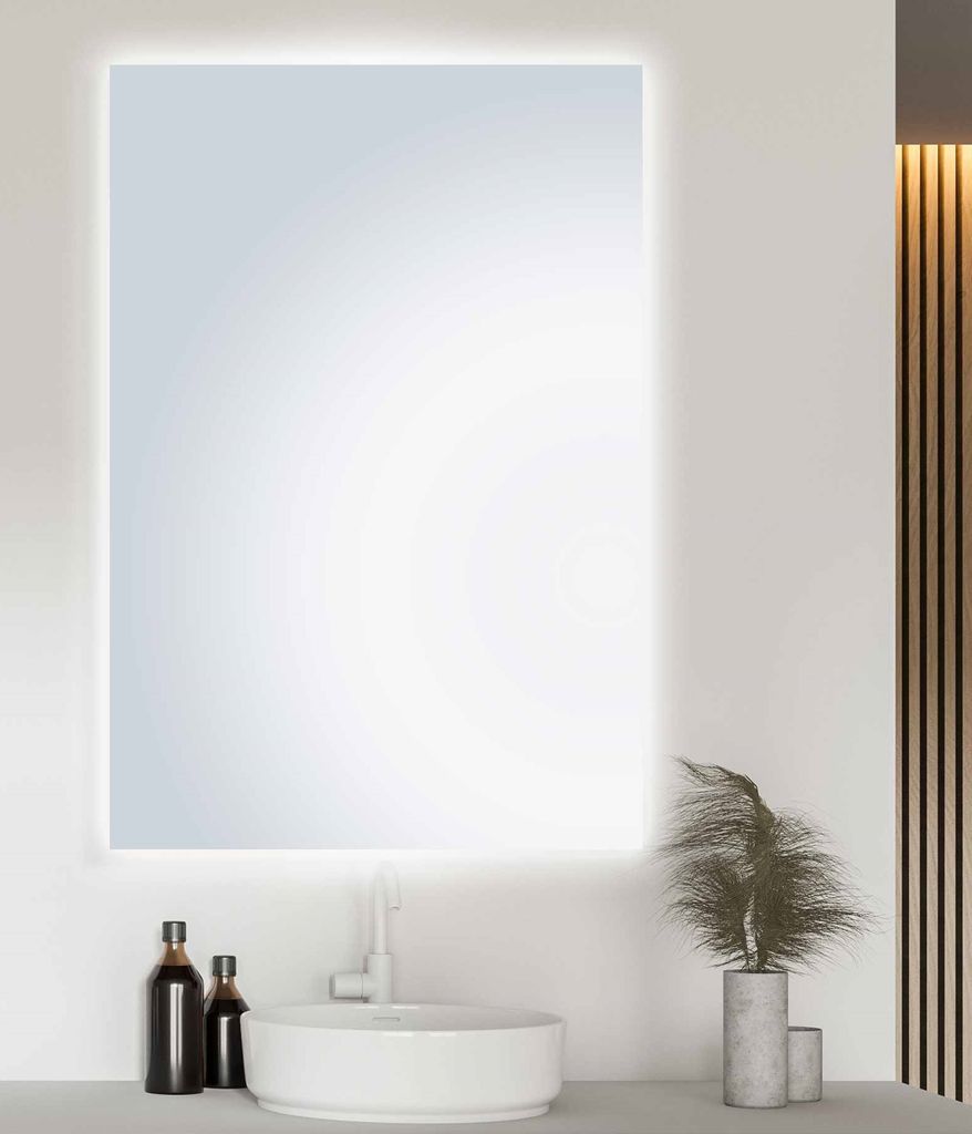 BD ART LED koupelnové zrcadlo obdélník Luna 70x50 cm, Obrázek produktu 