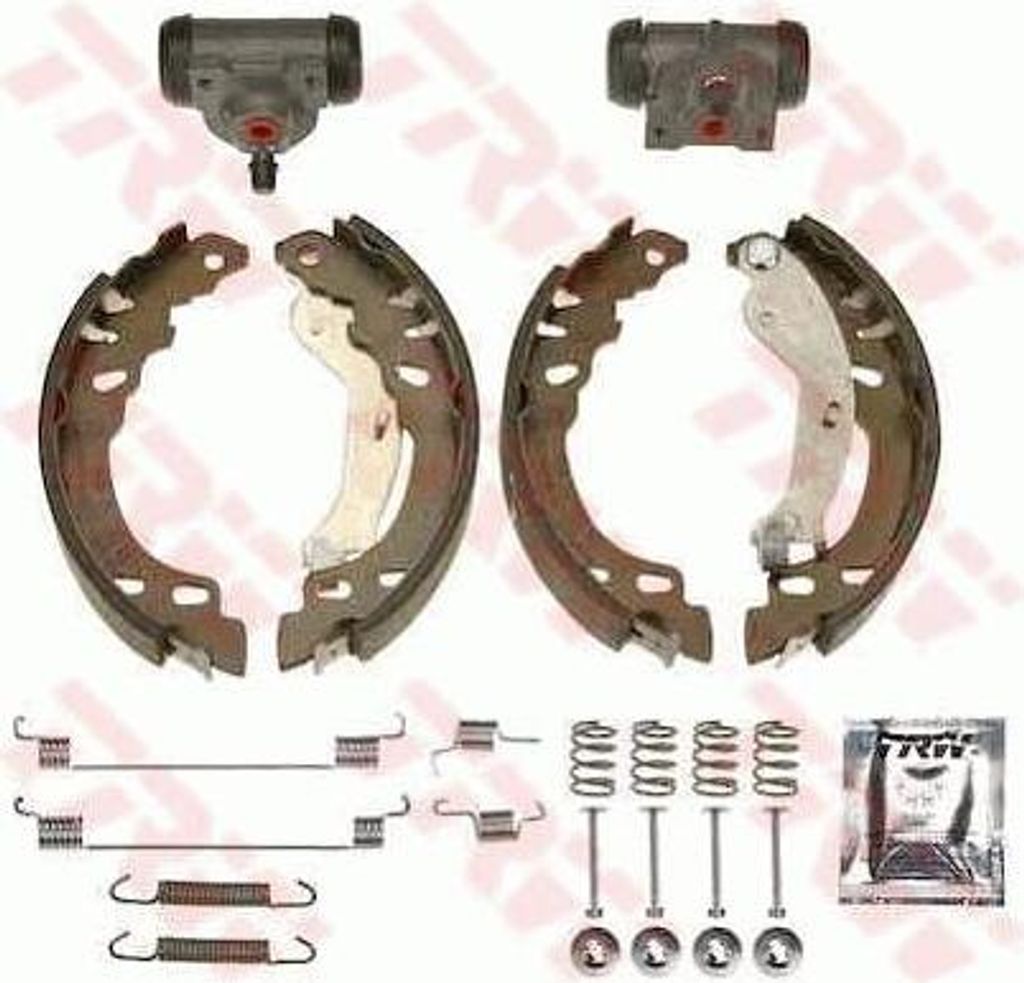 Trw Bremsbackensatz Hinterachse BK1767