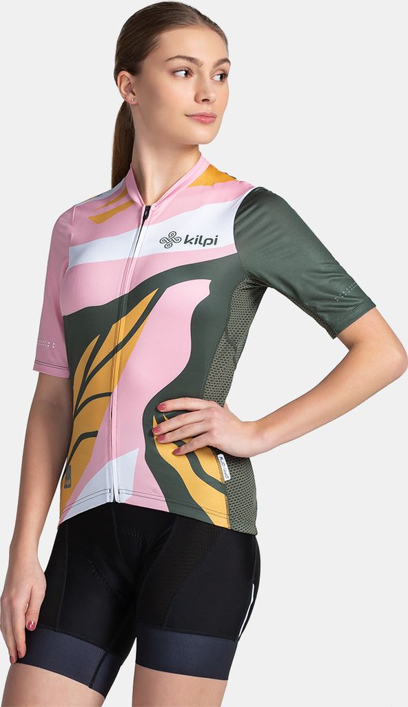 Damen-Radtrikot Kilpi RITAEL-W, DUNKELGRÜN, Größe 40