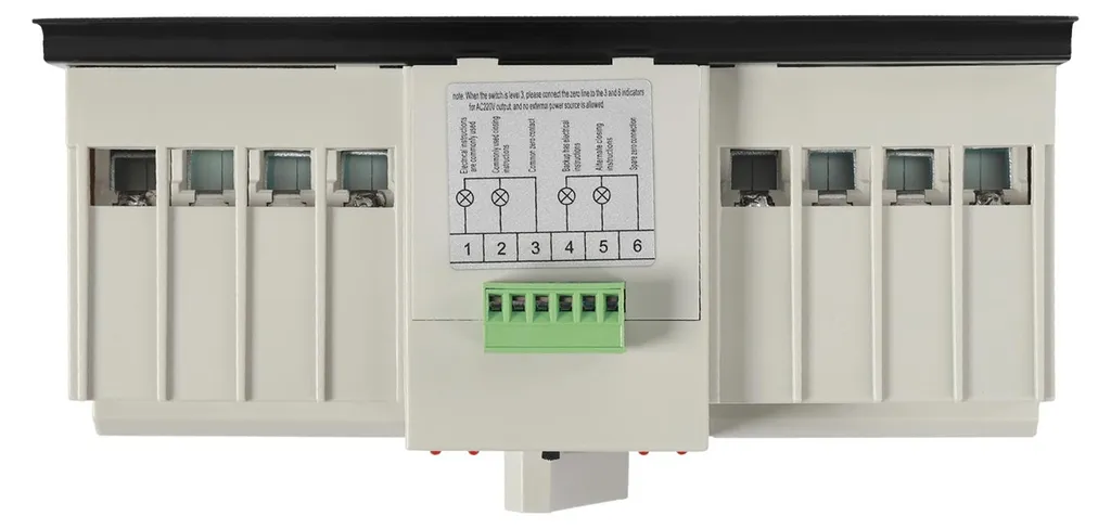 Inverseur de source automatique 400V blanc pour tableau électrique - 4