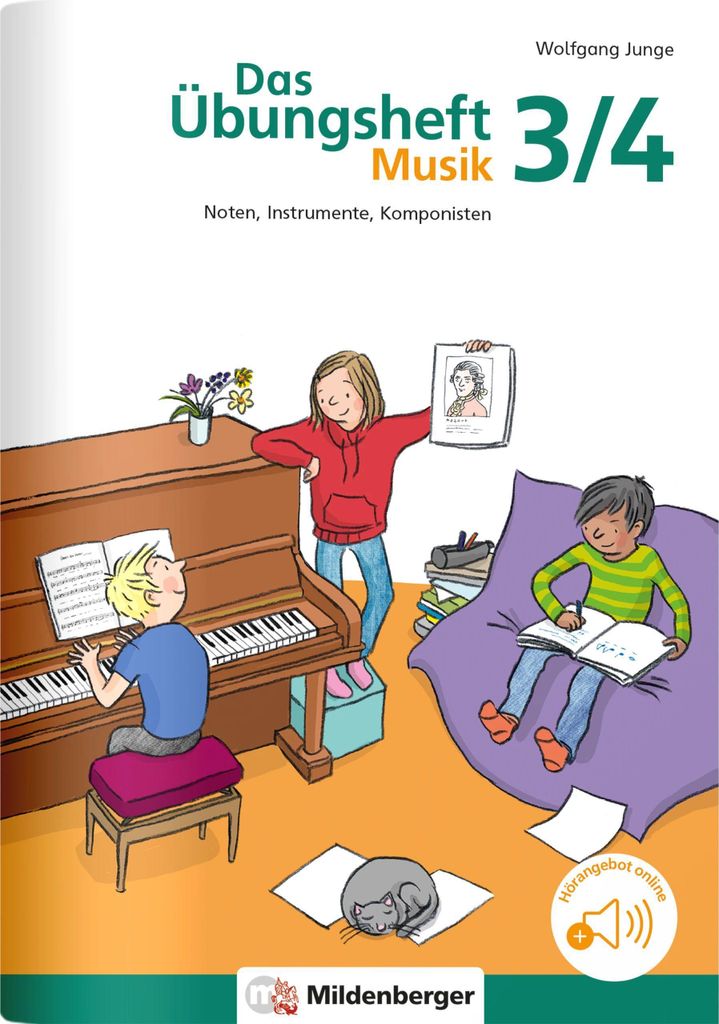 Das Übungsheft Musik 3/4 Produktbild 