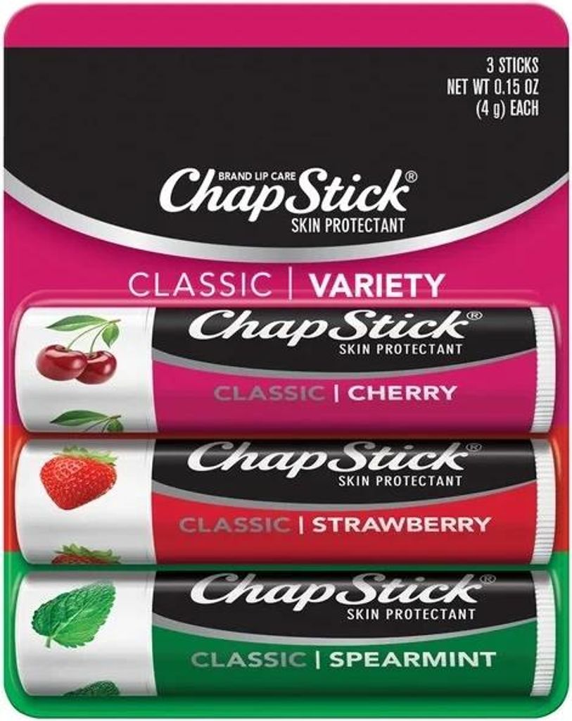 Chapstick | Balsamo labbra classico - 3 pezzi - 12 ml - Immagine del prodotto 