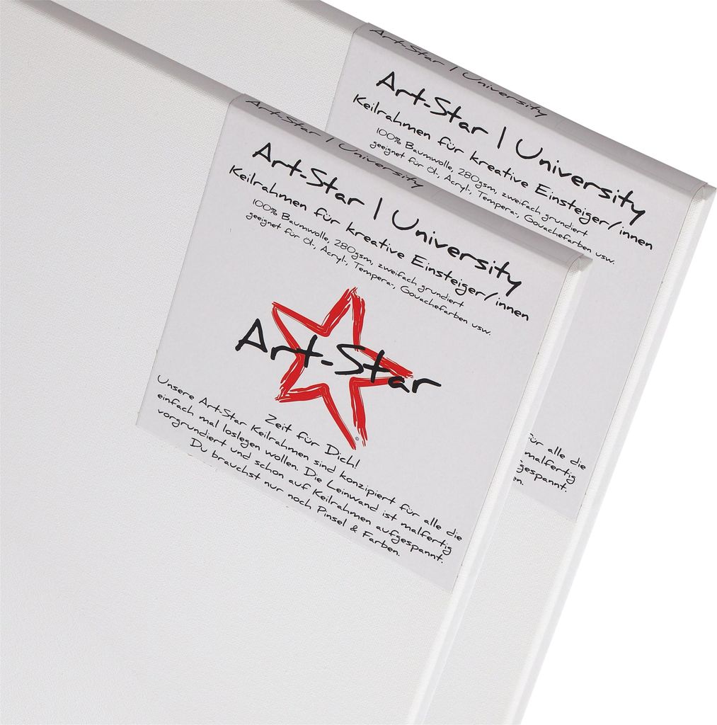 2 ART-STAR UNIVERSITY KEILRAHMEN 60x80 cm | blanko Produktbild 