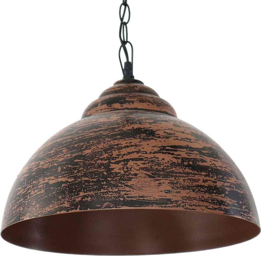 Hängelampe CARDIGAN braun schwarz Industry Deckenlampe Produktbild 