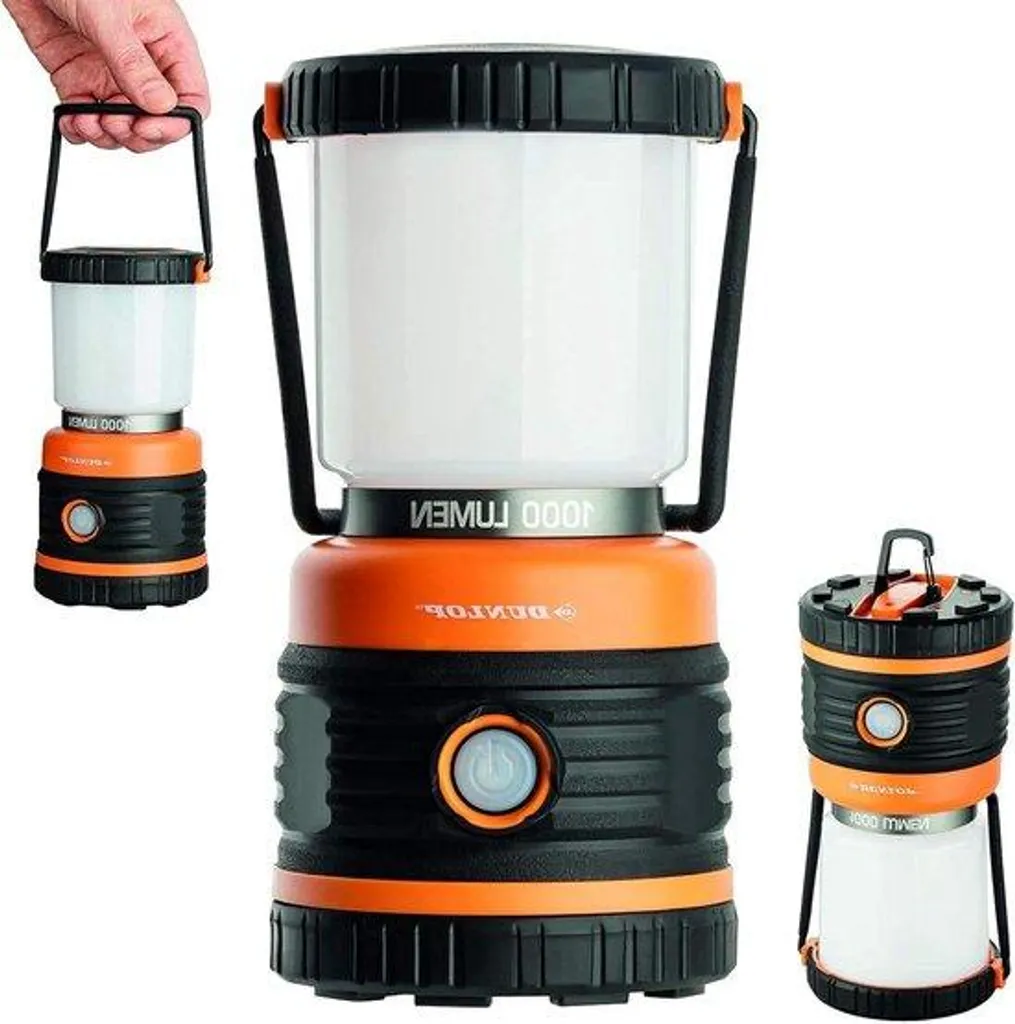 Lanterne Camping Étanche Intensité Variable 1000 Lumens 4 Modes LED