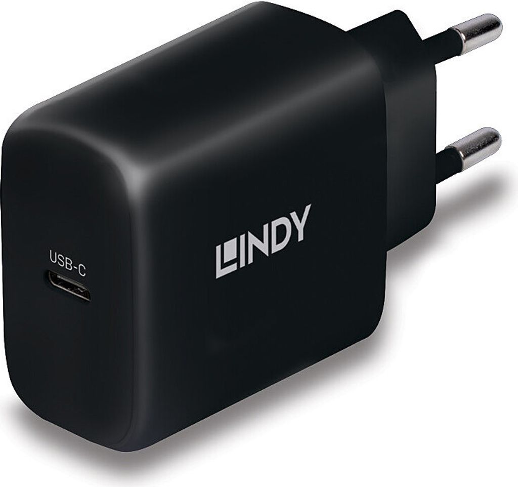 Ladegerät 65 Watt USB-C GaN Charger (schwarz, 1x USB-C PD 3.0, GaN, PPS)