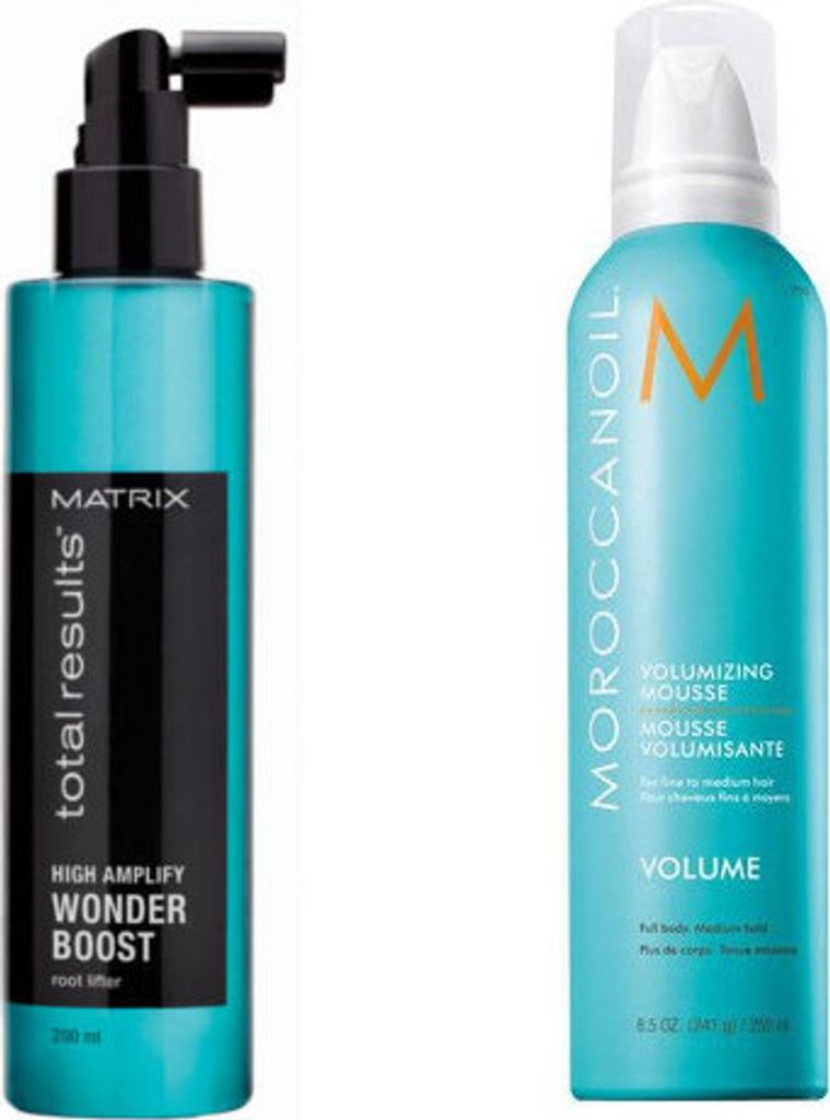 Matrix Total Results High Amplify Wonder Boost Root Lifter 250ml + MoroccanOil Volumizing Mousse 250ml