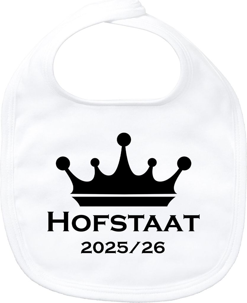 Huuraa Baby Lätzchen Hofstaat 2025/26 Schützenfest White Klettverschluss Baumwolle Latz Geschenkidee