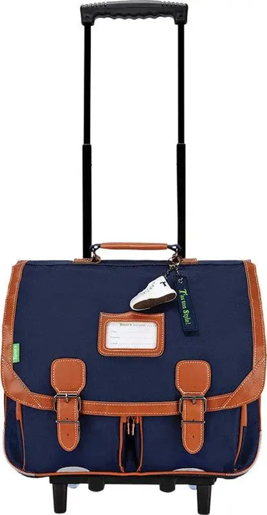 Cartable Camille Marine Tann's 41 cm : Trolley Robuste et Ergonomique