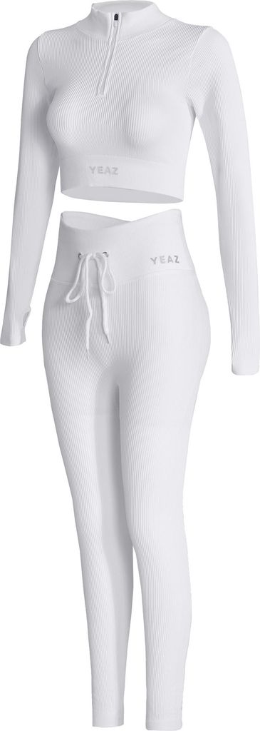 RUNWAY Sportbekleidung Set mit langen Ärmeln, hoher Taille und figurschmeichelnder Passform