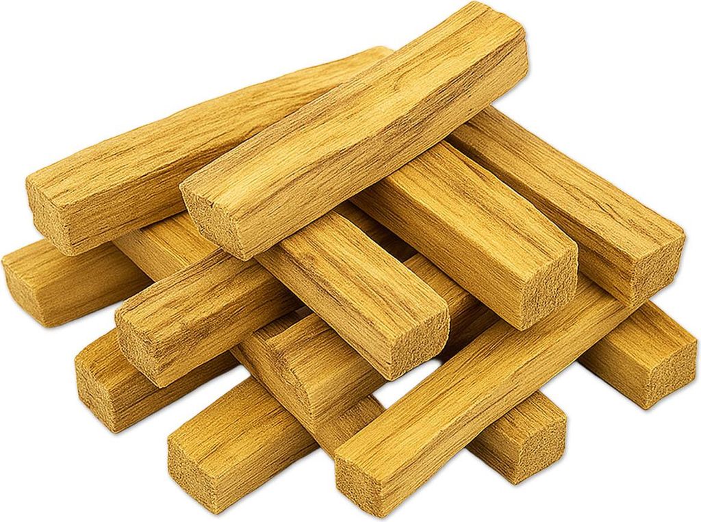 Palo Santo Räucherwerk | Heiliges Holz | 100g | 10-12 Stück Produktbild 
