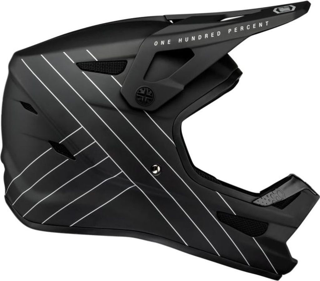 100% Status DH/BMX Fahrradhelm, Farbe:Essential Black, Produktbild 
