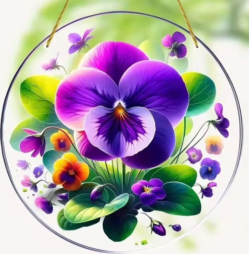 Waisenblume Sonnenfänger – Erleuchten Sie Ihr Zuhause mit Farben KP31559