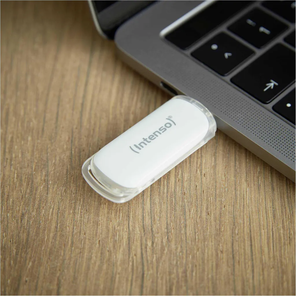 FLASH LINE 128 Go Blanc Clé USB-C 3.2 Gen 1 Performante et Compacte
