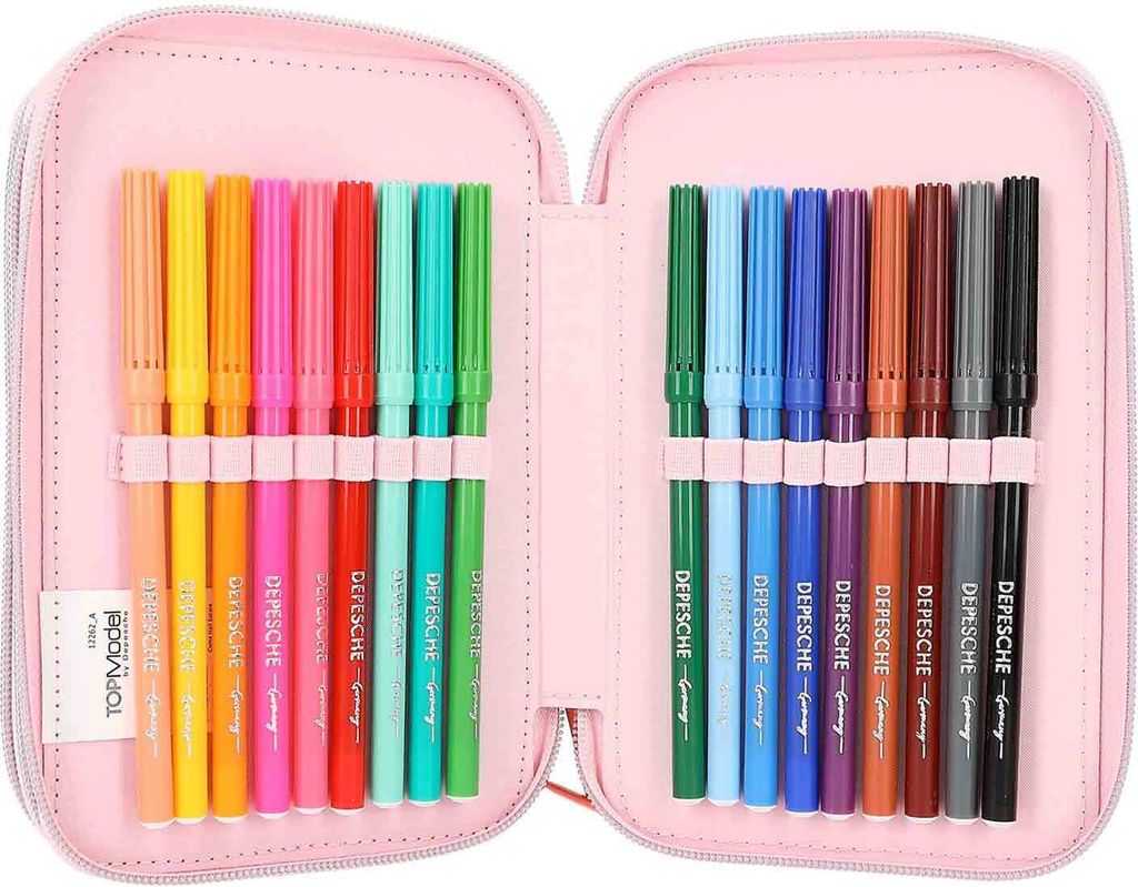 TOPModel 3-Fach Federtasche mit Stift HAPPY TOGETHER Produktbild 5
