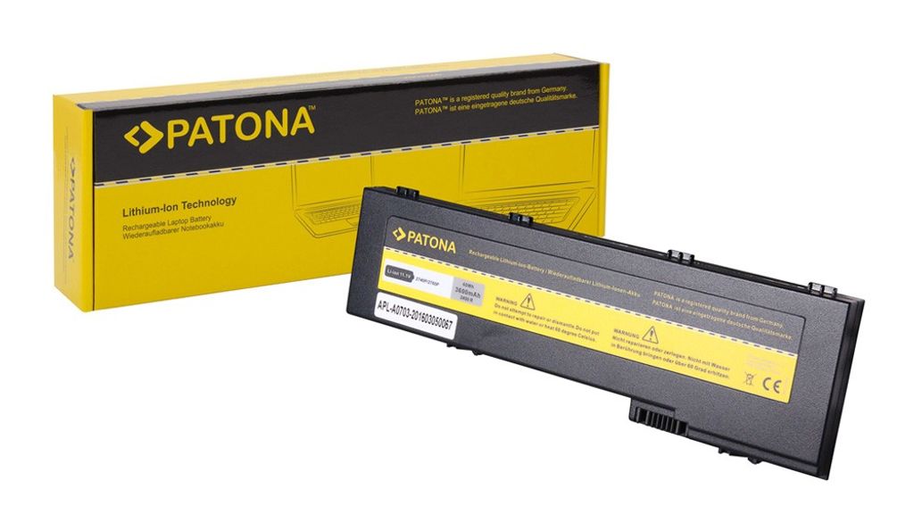 PATONA Akku für HP ELITEBOOK 2740P 2760P Business Notebook 2710p