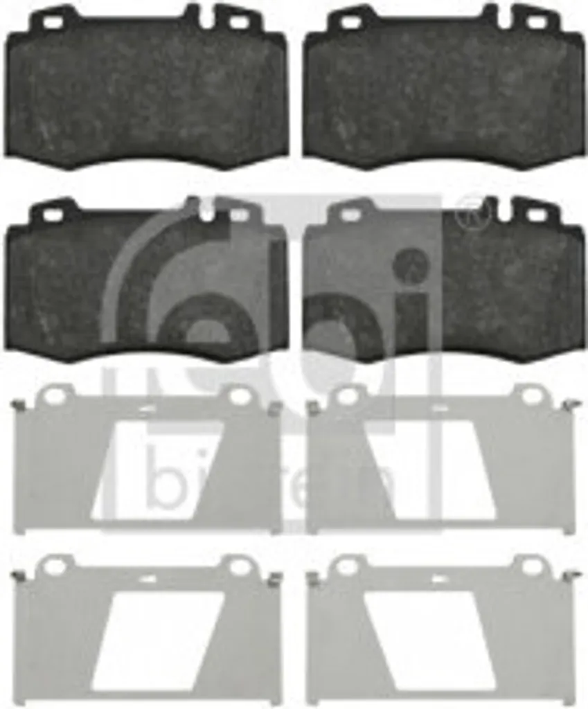 Plaquettes de frein FEBI 16454 : Finis les sifflements sur Mercedes E S