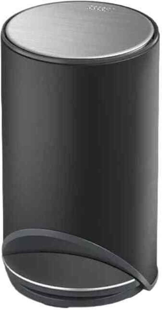 JOSEPH JOSEPH Arc Easy-Push Mattschwarzer Pedaleimer 10L Produktbild 