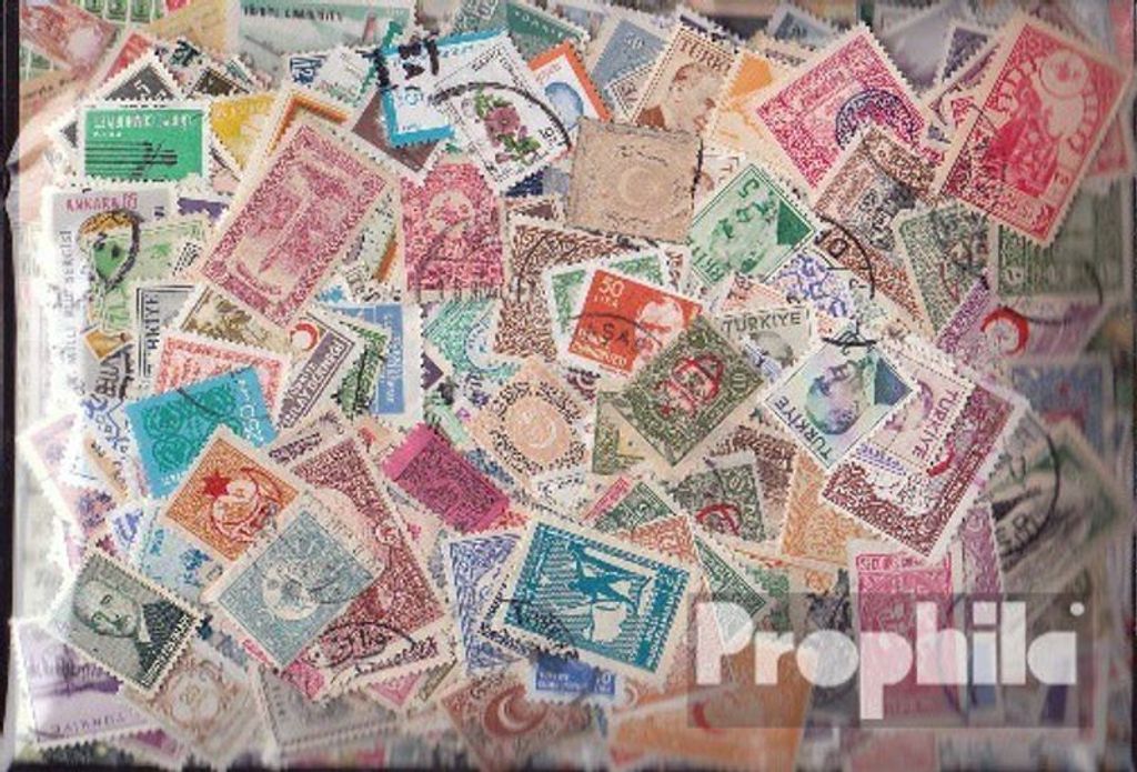 Briefmarken Türkei 1.000 verschiedene Marken