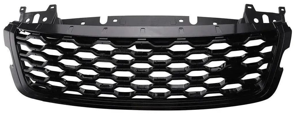Calandre Avant Noire Brillante Style Dynamique pour Grille de Voiture