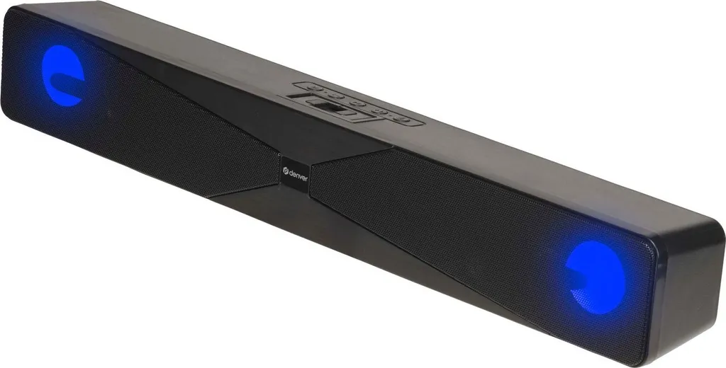 Mini Barre de Son Bluetooth Surround - Enceinte TV Compacte Noire