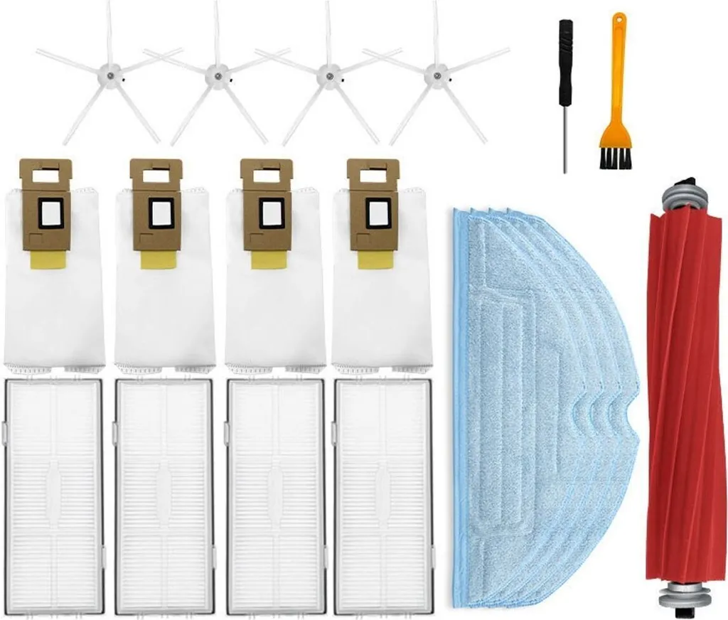 17 Pezzi di ricambio per Xiaomi Roborock S7 / T7S / T7S Plus G10 Accessori per aspirapolvere