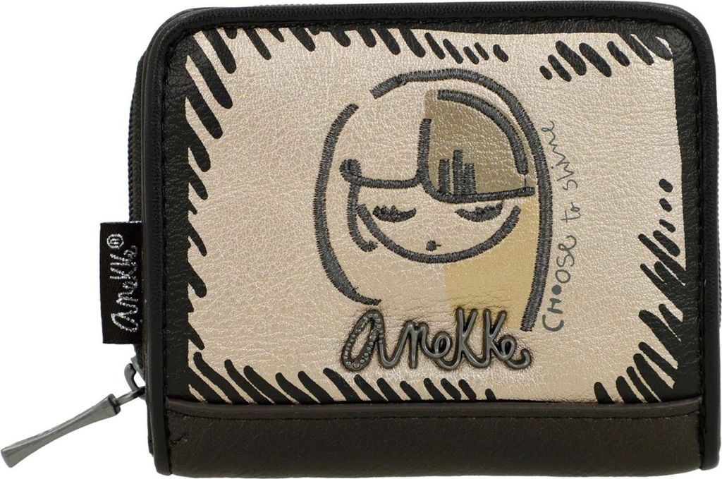 Anekke Geldbörse Nature Koko RFID Wallet Multicolor schwarz