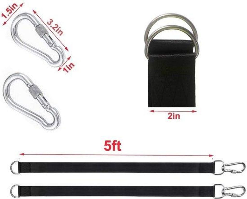 2 Meter langer Metall-Seilzuganker