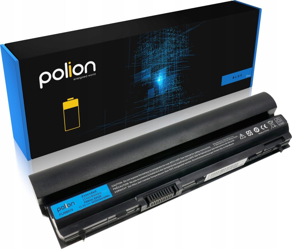 POLION Batterie für DELL Latitude 4400mAh Li-Ion