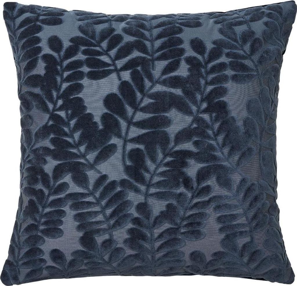House Nordic Yona, Blau, Quadratisch, Polyester, Zierkissen