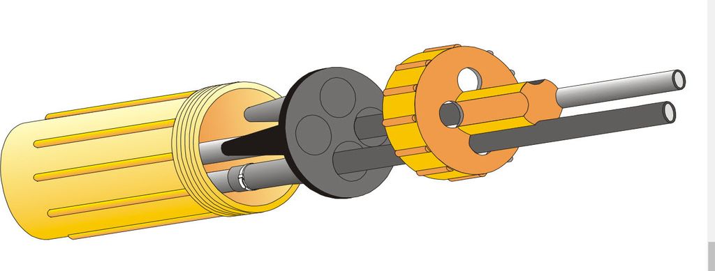 Dosenmuffe FDM FDM2-02 IP68 wiederöffenbar für Erd- und Produktbild 