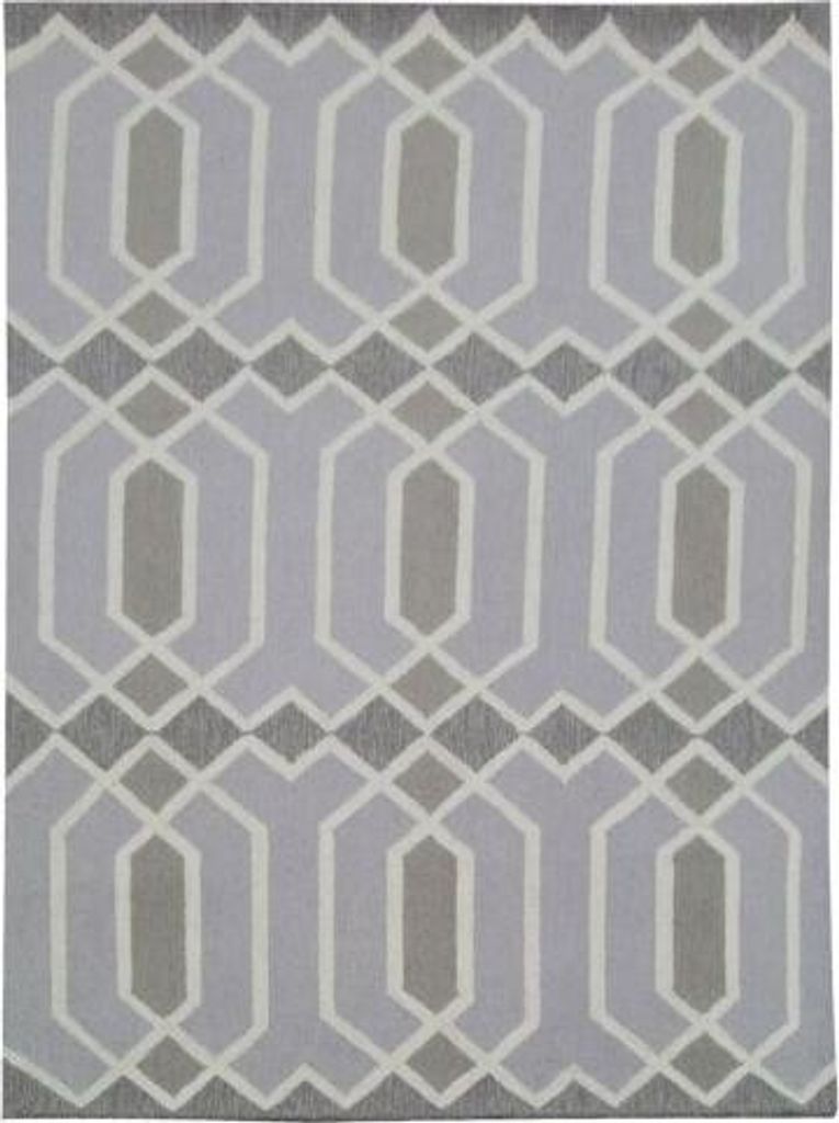 Wool tuft 4577 grey (153x244 cm)