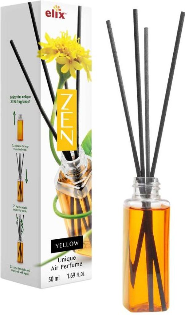 Aromastab-Diffusor ZEN GELB 50 ml Produktbild 
