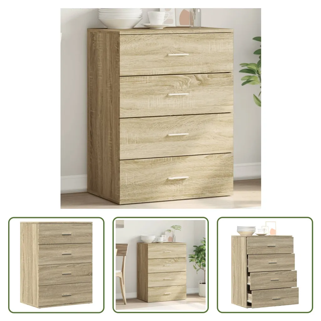 Occasione Credenza Sonoma Rovere 60x39x80 cm | The Living Store