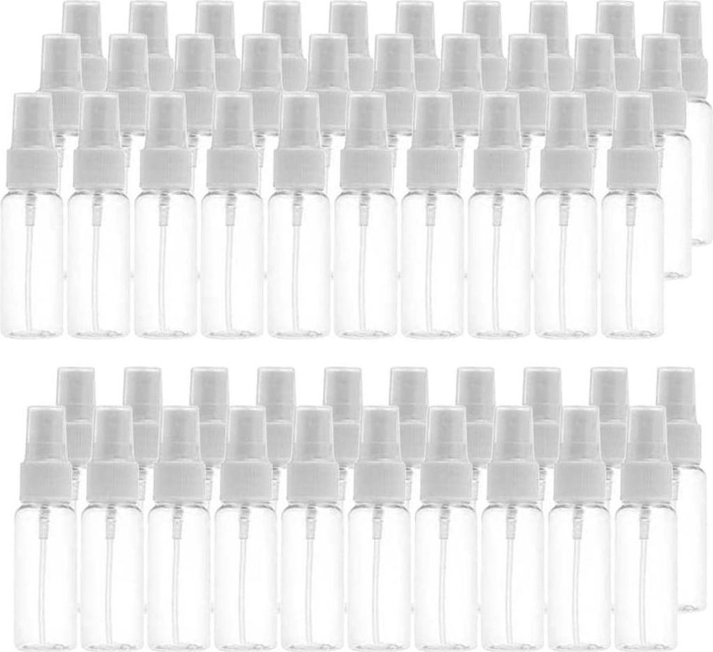 50 Stück Premium Leere Sprühflaschen mit Zerstäuber, 30 ml Produktbild 