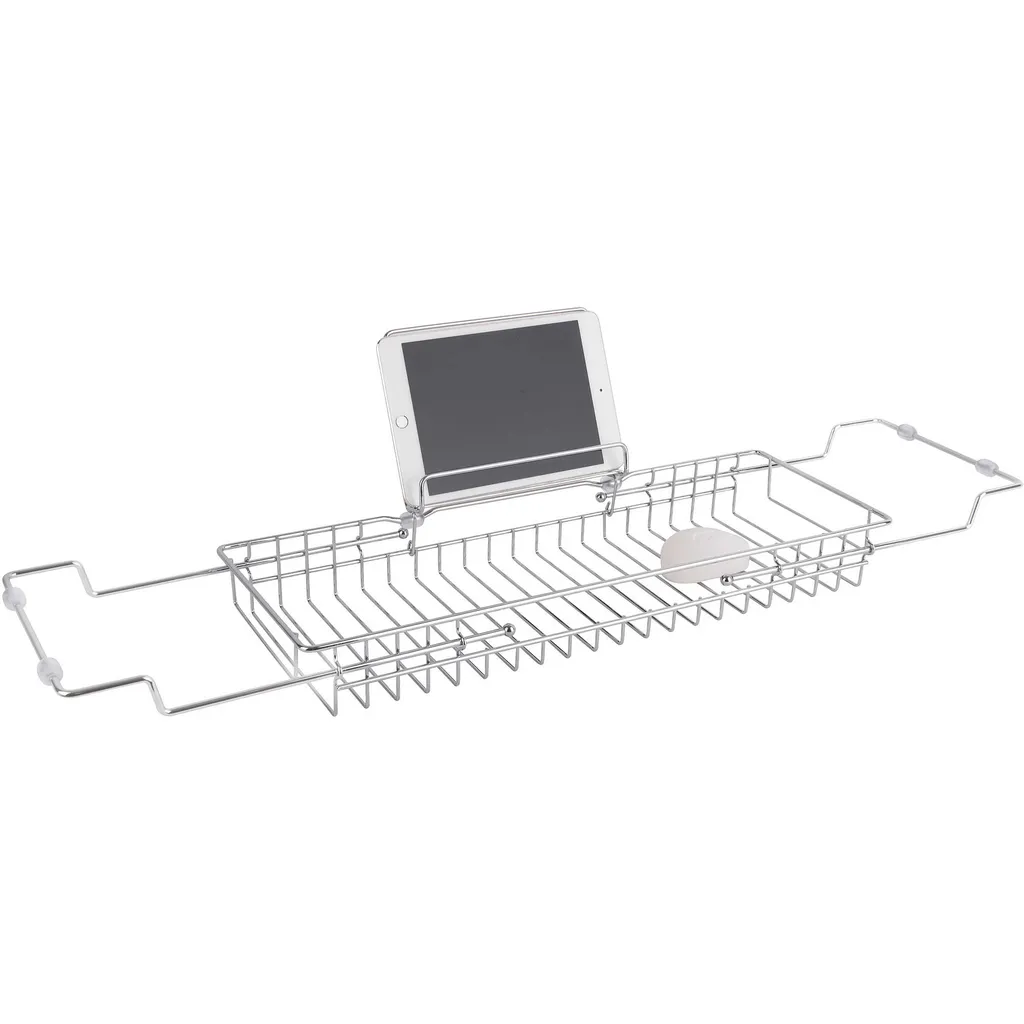 CADDY Étagère de Rangement pour Douche sans Perçage en Métal 18x20x61 cm