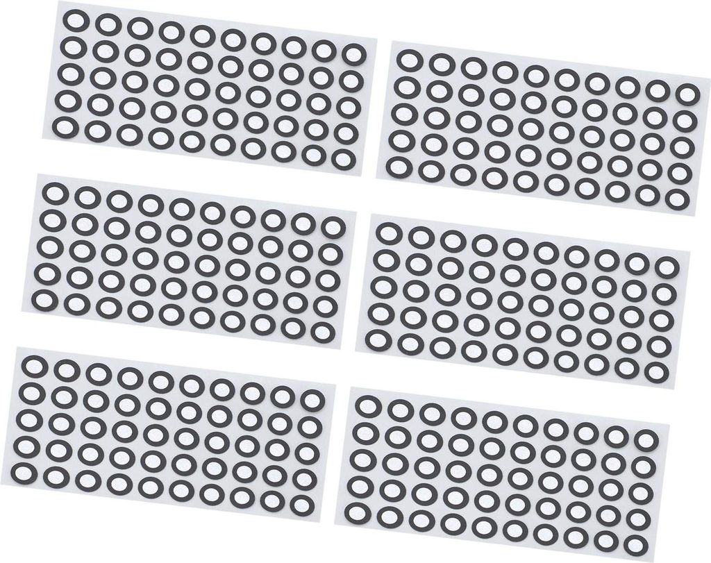 1000 Pcs 3D Scanning Marker ID 6mm OD 10mm hohe Reflexion starke Haftung 3D Tracking Dot Referenzpunkt Marker