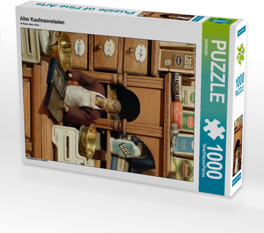 CALVENDO Puzzle Alter Kaufmannsladen | 1000 Teile Lege-Größe 64x48cm Foto-Puzzle für glückliche Stunden