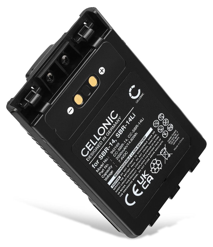 CELLONIC 1x Batteria per Dispositivo radio Compatibile con Immagine del prodotto 
