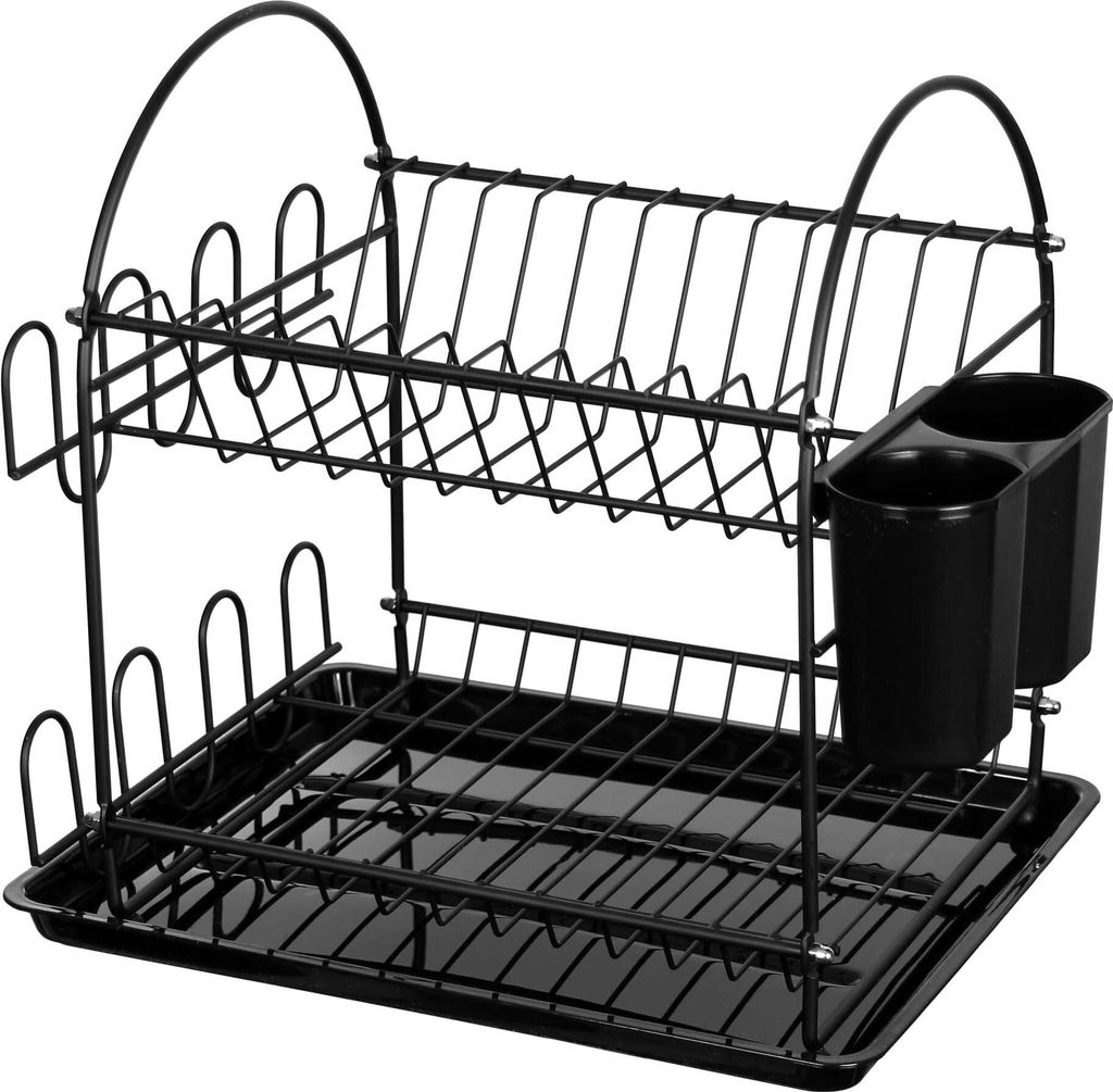 Kompakter Geschirrtrockner Geschirrabtropfer Abtropfgestell 36X26X31Cm Krisberg Ks-2520