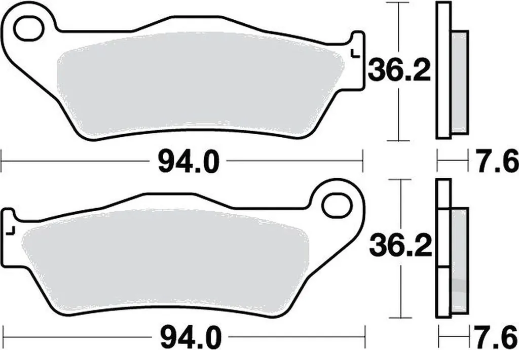 Plaquettes de frein avant pour Triumph 1200 Speedmaster 2021 - Freinage ABS