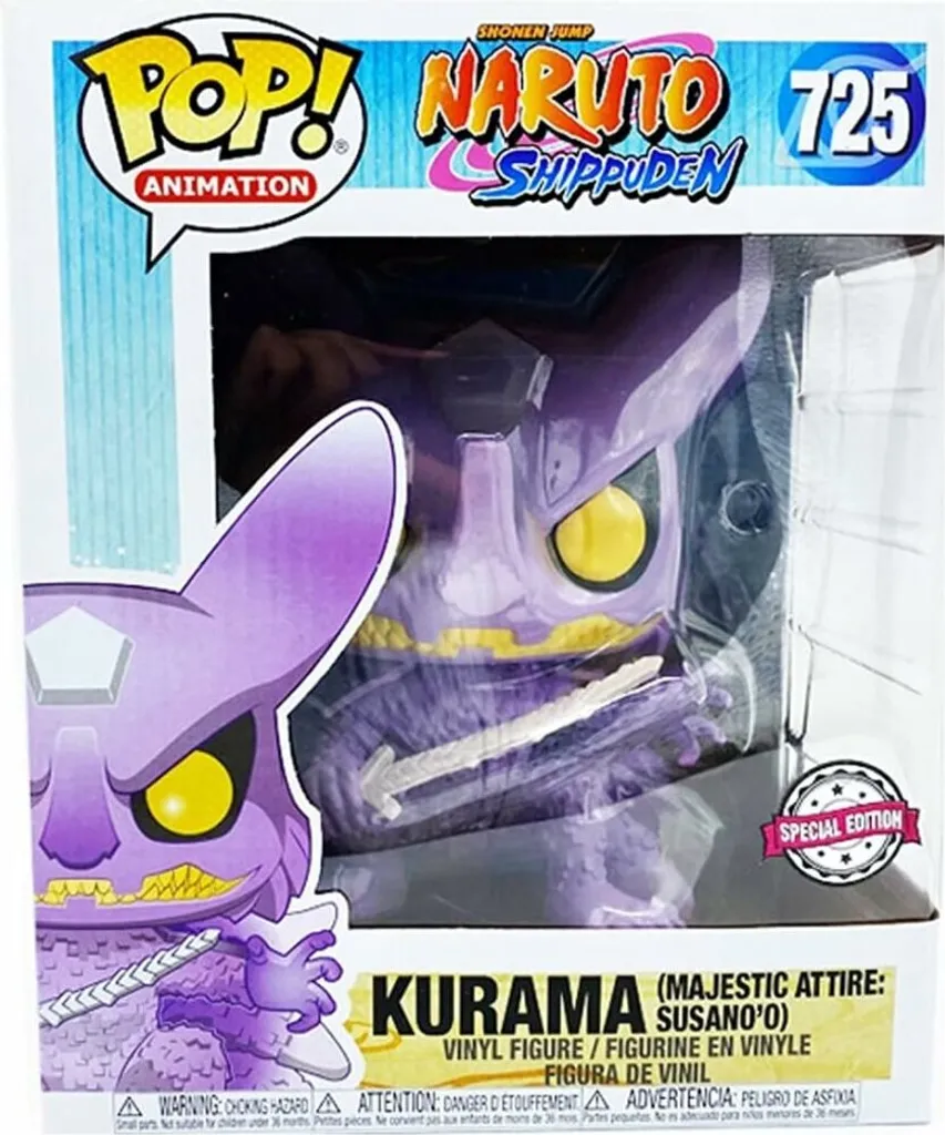 Figurine Kurama Naruto Shippuden Exclusive - Déco Manga Idéale Fan