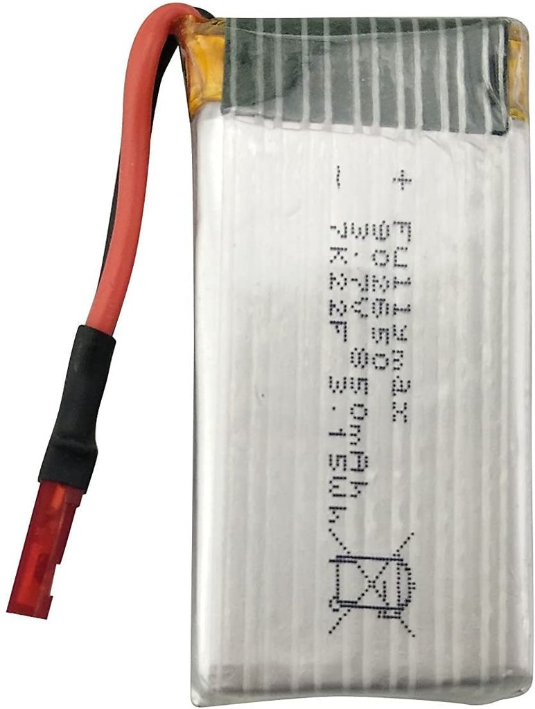 1 náhradní baterie 3,7V 850mAh Li-Po pro RC kvadrokoptéru Obrázek produktu 