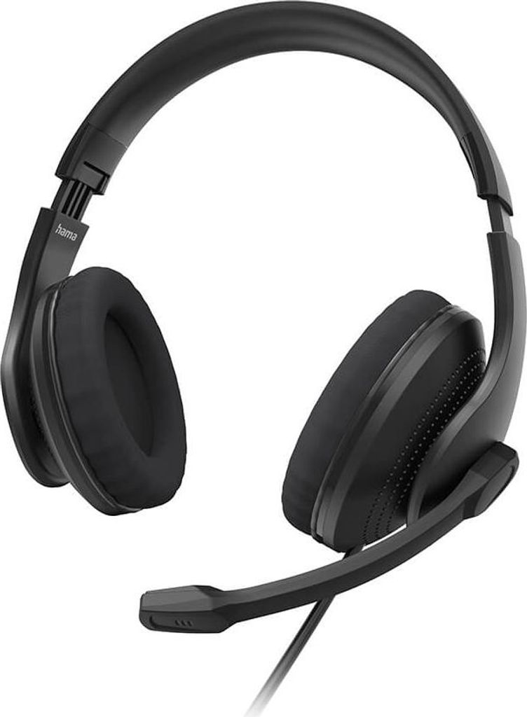 HAMA Headset PC Office Stereo Over-Ear HS-P200 V2 Schwarz