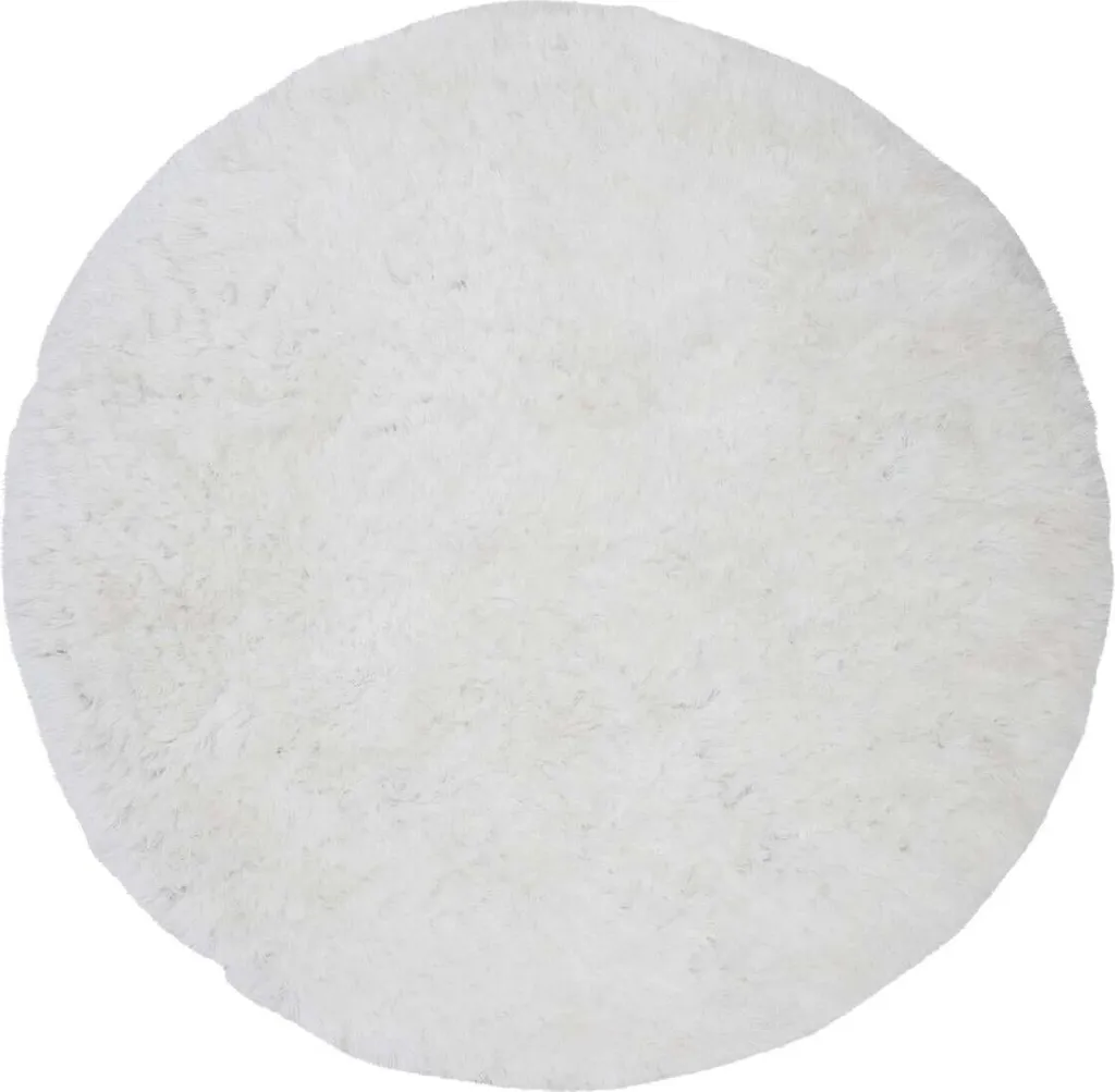 Tapis de Salon Blanc pour Décoration Moderne - Modèle Grace 200x200 cm