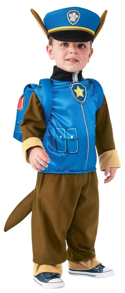 Paw Patrol Chase - Karneval Faschingskostüm Kinder Produktbild 