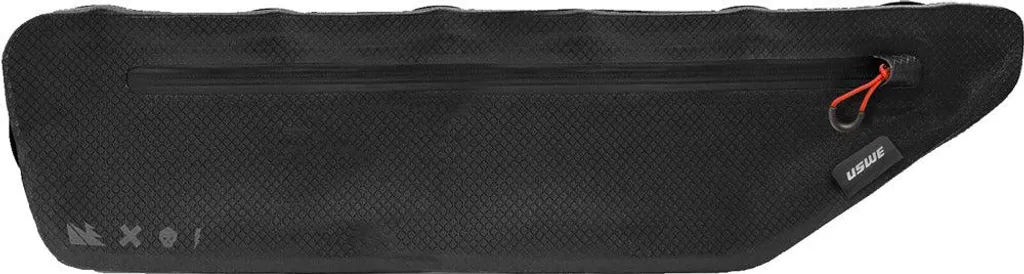 Uswe Sacoche Cadre 3.4L Noir One Size Haute Résistance pour le Gravel