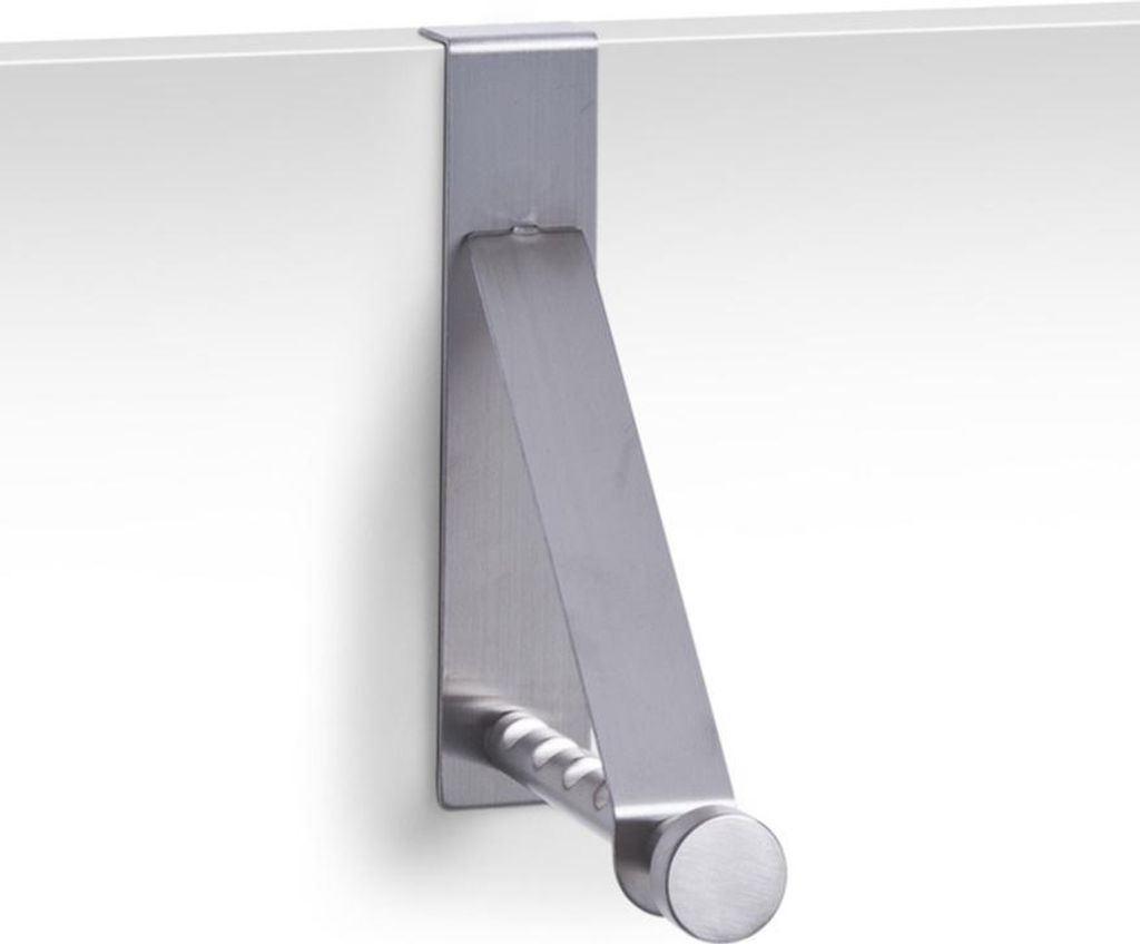 ZELLER Gancio per porta grigio 3x15,3x15,4cm Immagine del prodotto 